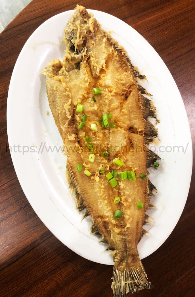 48. 干煎龍利 Crispy Pan-Fried Flounder (Whole) - Starkitchen